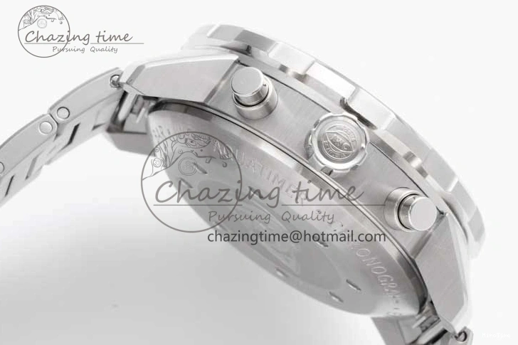 MIROTIME 0123 Aquatimer Chrono SS V6SF 1:1 Best Edition Blue Dial on SS Bracelet A Modern 7032